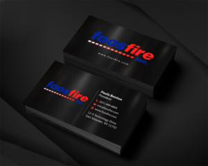 Business Card Design by Infinitive Technology for Foos Fire, Inc. | Design: #20959090