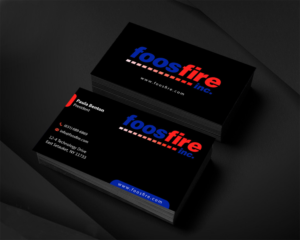 Business Card Design by Infinitive Technology for Foos Fire, Inc. | Design: #20959091