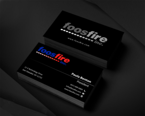 Business Card Design by Infinitive Technology for Foos Fire, Inc. | Design: #20965128