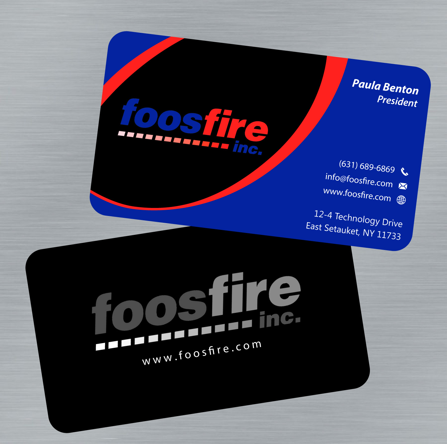 Design de Carte de Visite par Infinitive Technology pour Foos Fire, Inc. | Design #20966803