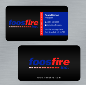 Design de Carte de Visite par Infinitive Technology pour Foos Fire, Inc. | Design : #20966805