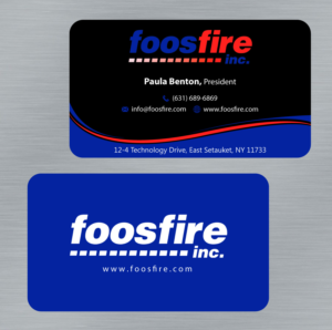 Design de Carte de Visite par Infinitive Technology pour Foos Fire, Inc. | Design : #20966806