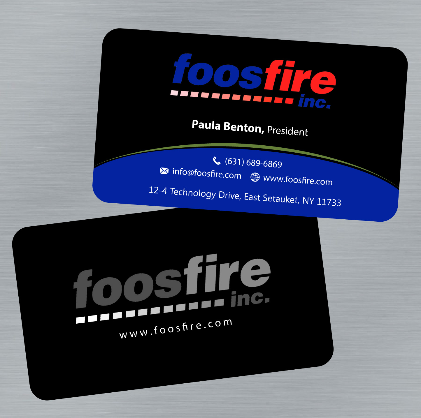 Design de Carte de Visite par Infinitive Technology pour Foos Fire, Inc. | Design #20966813