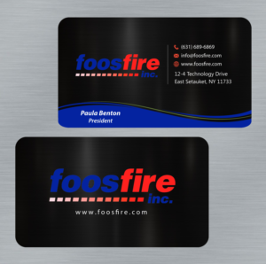 Design de Carte de Visite par Infinitive Technology pour Foos Fire, Inc. | Design : #20966814