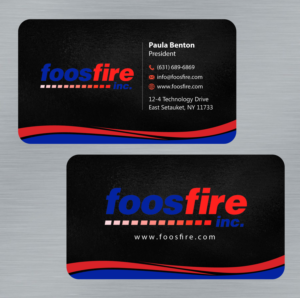 Design de Carte de Visite par Infinitive Technology pour Foos Fire, Inc. | Design : #20966815
