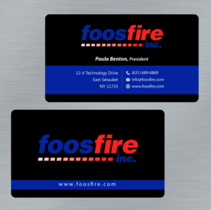 Design de Carte de Visite par Infinitive Technology pour Foos Fire, Inc. | Design : #20966816