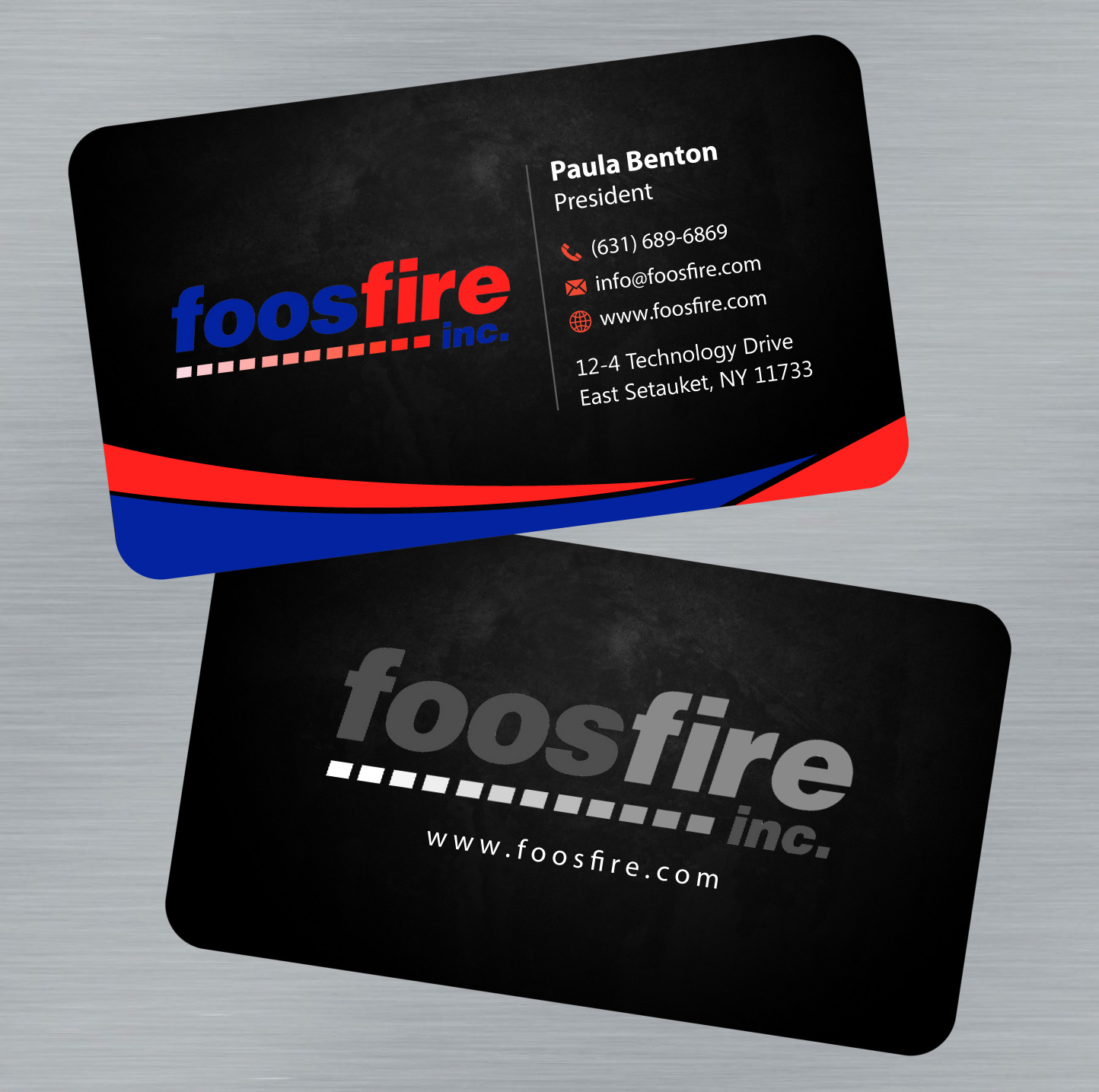 Design de Carte de Visite par Infinitive Technology pour Foos Fire, Inc. | Design #20966822