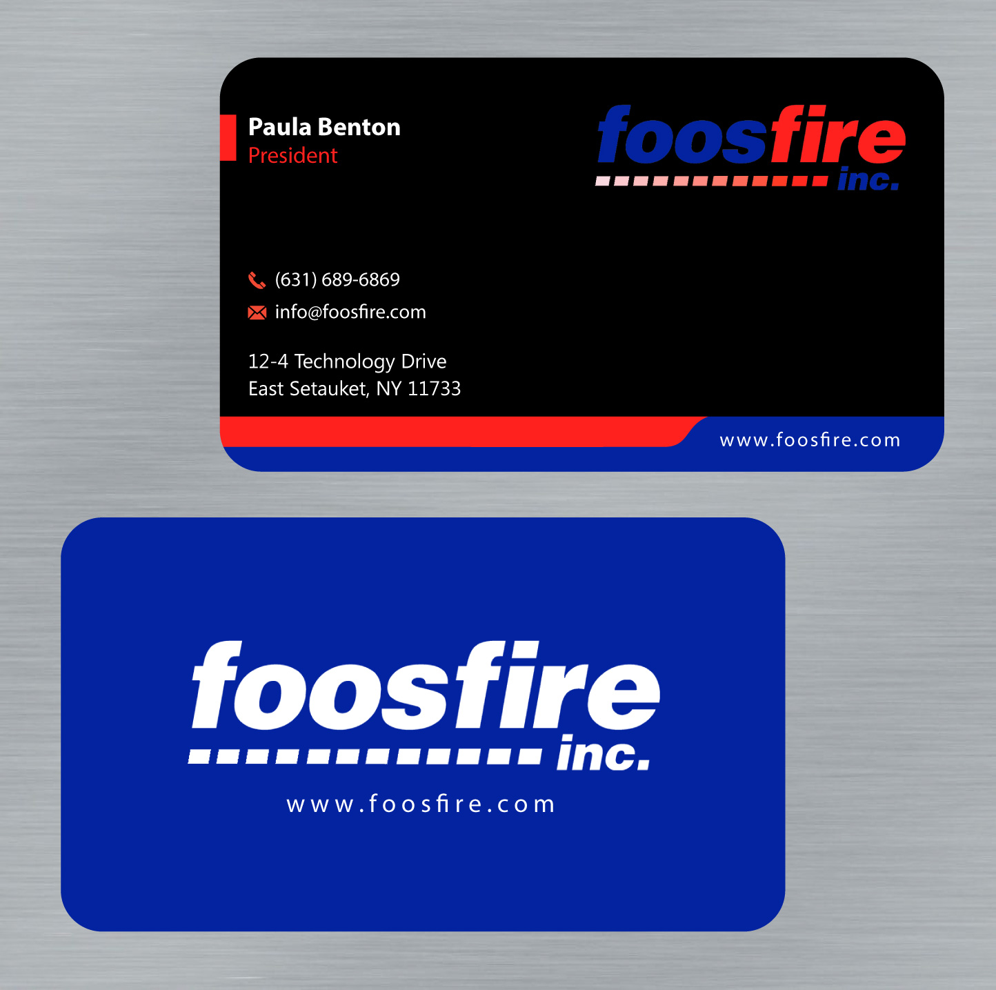 Design de Carte de Visite par Infinitive Technology pour Foos Fire, Inc. | Design #20966823