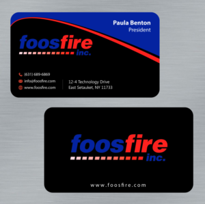 Design de Carte de Visite par Infinitive Technology pour Foos Fire, Inc. | Design : #20966827