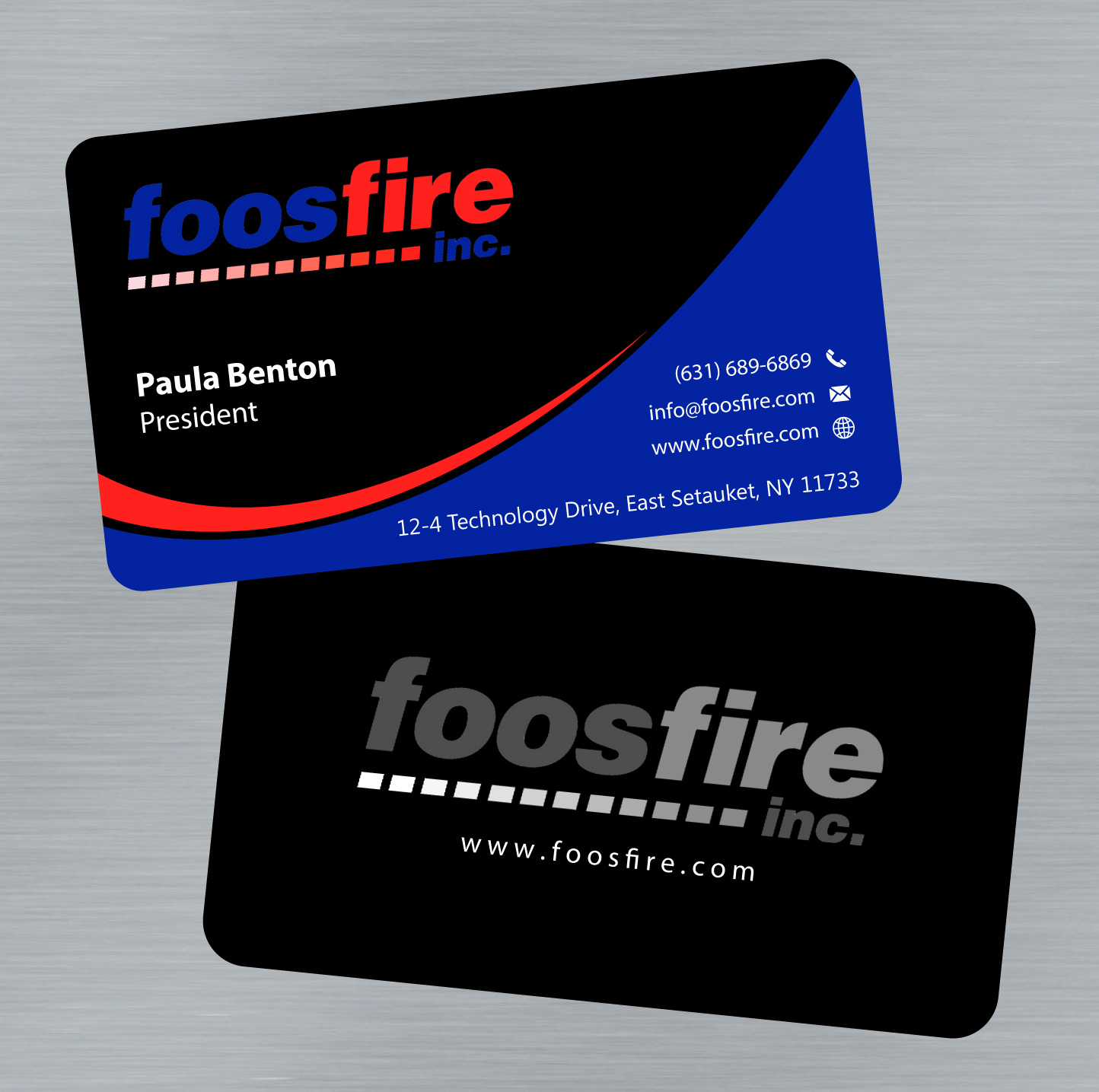 Design de Carte de Visite par Infinitive Technology pour Foos Fire, Inc. | Design #20966828