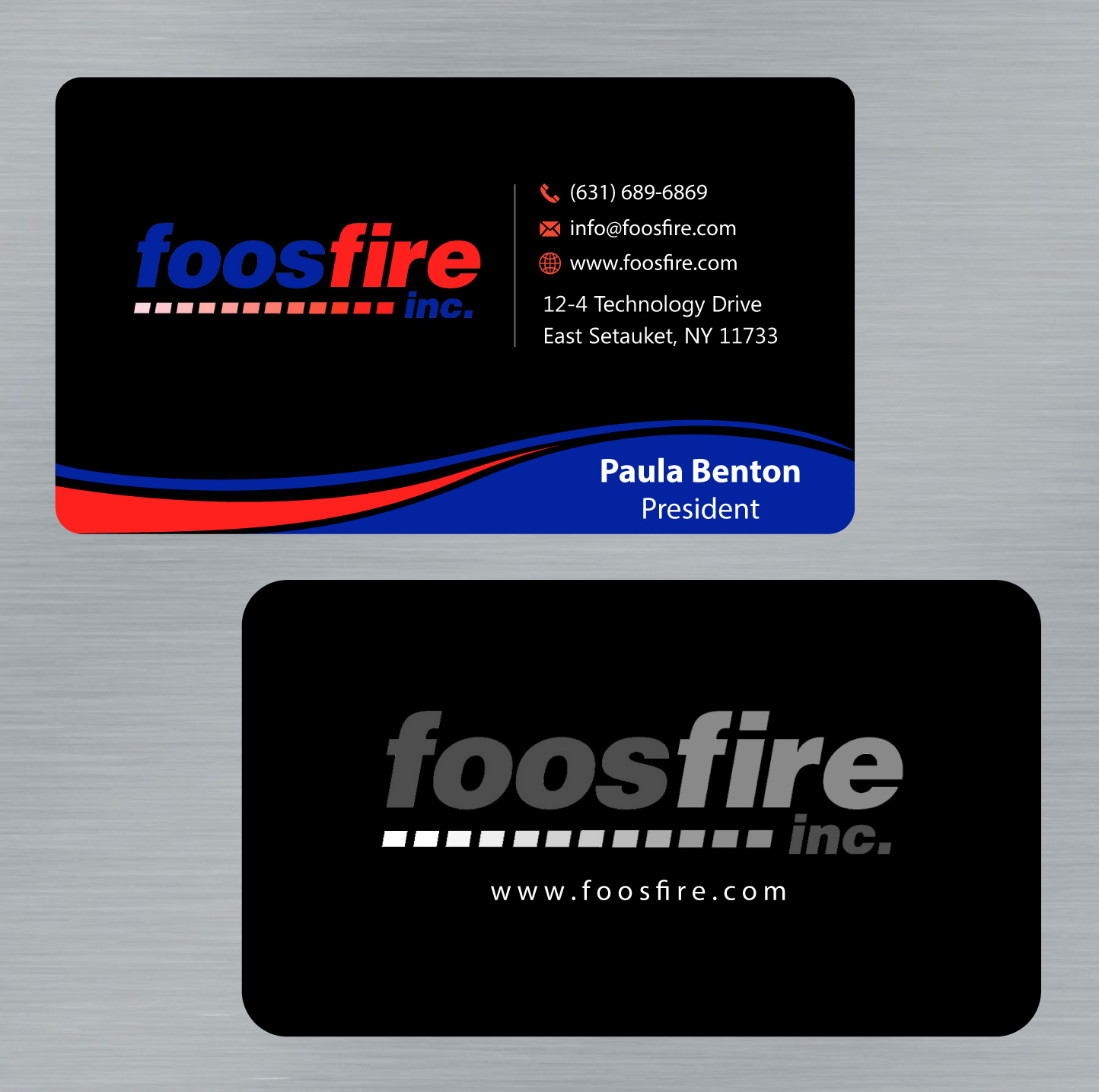 Design de Carte de Visite par Infinitive Technology pour Foos Fire, Inc. | Design #20966829