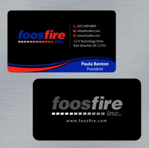 Design de Carte de Visite par Infinitive Technology pour Foos Fire, Inc. | Design : #20966829
