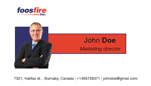 Business Card Design by Pooria for Foos Fire, Inc. | Design #20934610