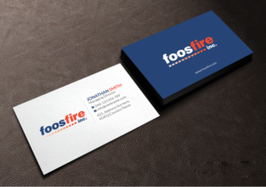 Visitenkarten-Design von Creations Box 2015 für Foos Fire, Inc. | Design: #20937095