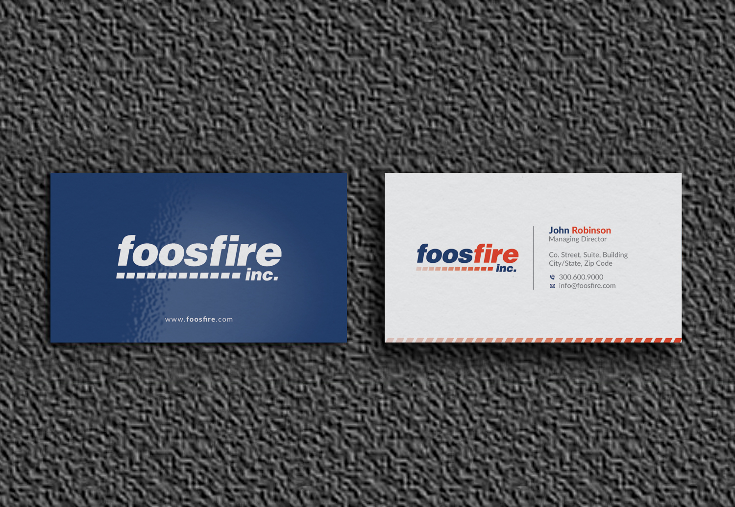 Business Card Design by OxonoArt for Foos Fire, Inc. | Design #20929174