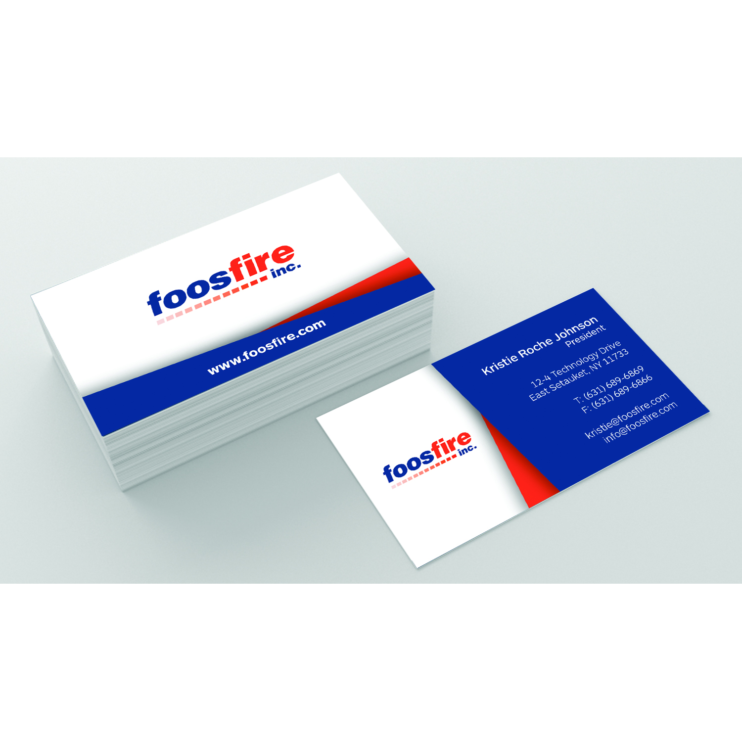 Business Card Design by wall-jamboree for Foos Fire, Inc. | Design #20948674
