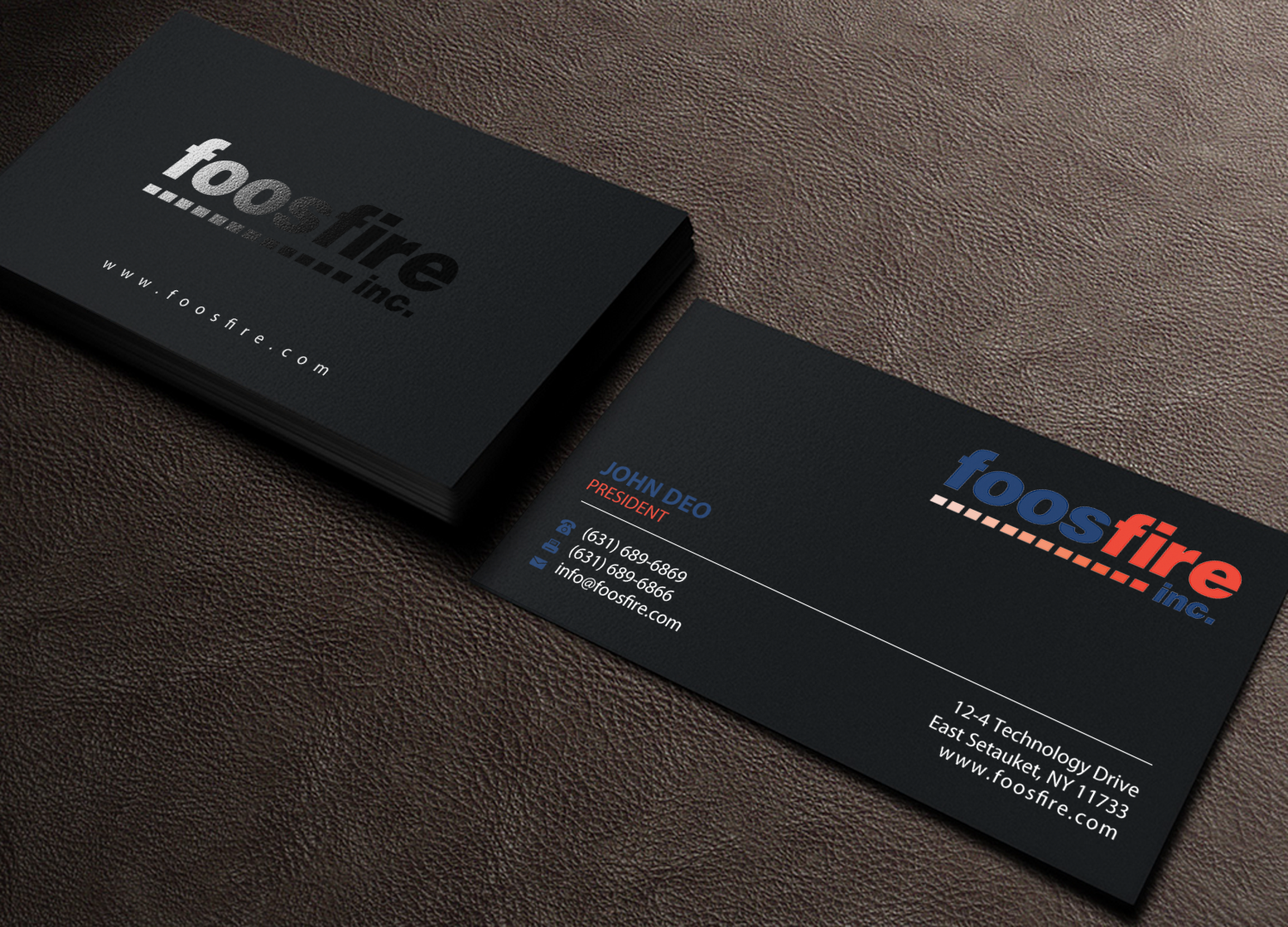 Design de Carte de Visite par Brand aid pour Foos Fire, Inc. | Design #20939428