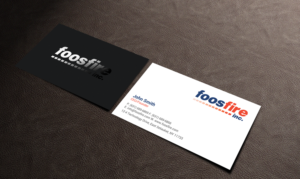 Visitenkarten-Design von chandrayaan.creative für Foos Fire, Inc. | Design: #20939492