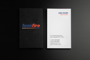 Visitenkarten-Design von chandrayaan.creative für Foos Fire, Inc. | Design: #20939496