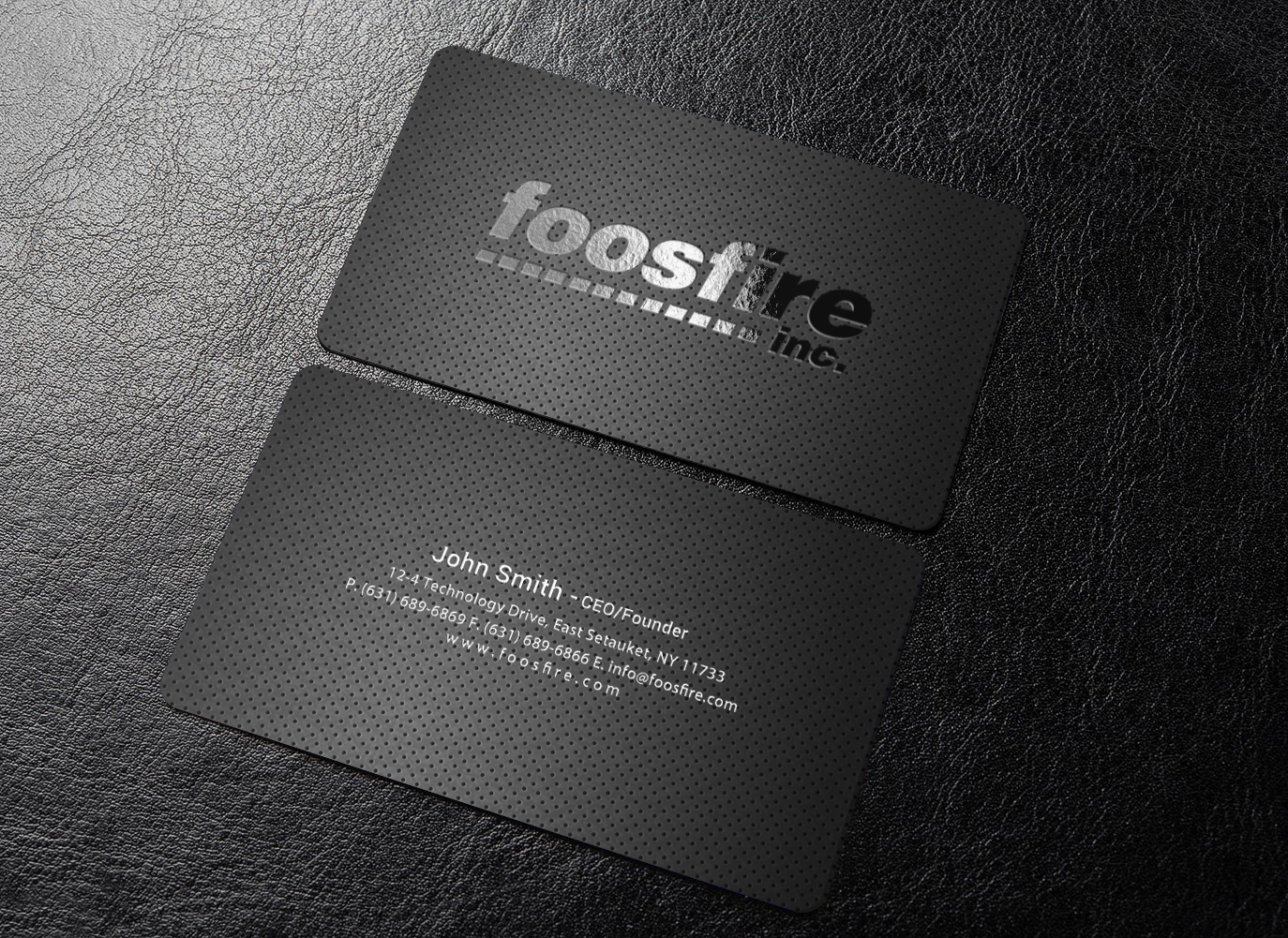 Business Card Design by chandrayaan.creative for Foos Fire, Inc. | Design #20947964