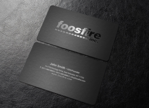 Visitenkarten-Design von chandrayaan.creative für Foos Fire, Inc. | Design: #20947964