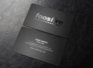 Business Card Design by chandrayaan.creative for Foos Fire, Inc. | Design: #20947965