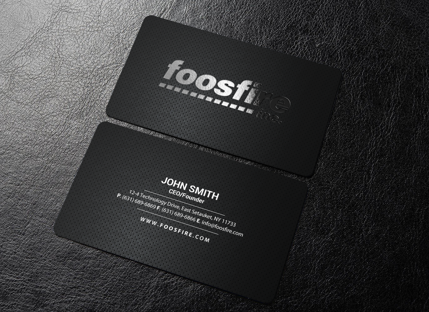 Diseño de Tarjeta de Presentación por chandrayaan.creative para Foos Fire, Inc. | Diseño #20947966