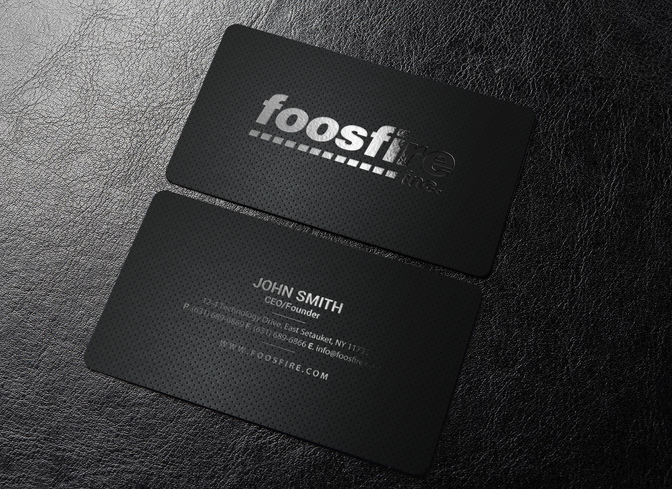Business Card Design by chandrayaan.creative for Foos Fire, Inc. | Design #20947968