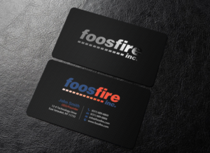 Visitenkarten-Design von chandrayaan.creative für Foos Fire, Inc. | Design: #20947977