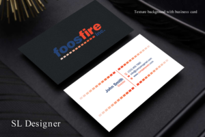 Diseño de Tarjeta de Presentación por SL Designer para Foos Fire, Inc. | Diseño: #20947462