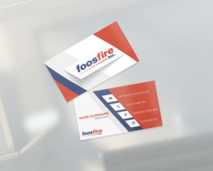 Foos Fire Company Business Cards | Business Card Design by MPStudio