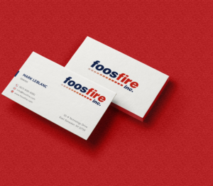 Business Card Design by alex_etel for Foos Fire, Inc. | Design: #20923606