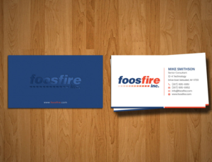 Business Card Design by alex_etel for Foos Fire, Inc. | Design: #20942446