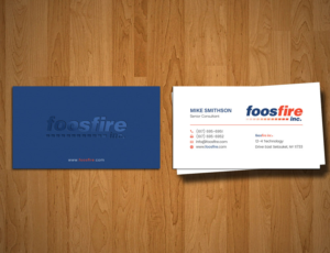 Business Card Design by alex_etel for Foos Fire, Inc. | Design: #20942447