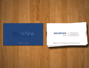 Business Card Design by alex_etel for Foos Fire, Inc. | Design: #20942448