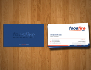 Business Card Design by alex_etel for Foos Fire, Inc. | Design: #20942450