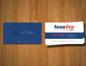 Business Card Design by alex_etel for Foos Fire, Inc. | Design: #20942460