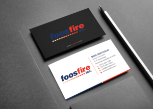 Business Card Design by alex_etel for Foos Fire, Inc. | Design: #20942461