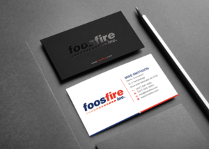 Business Card Design by alex_etel for Foos Fire, Inc. | Design: #20942462