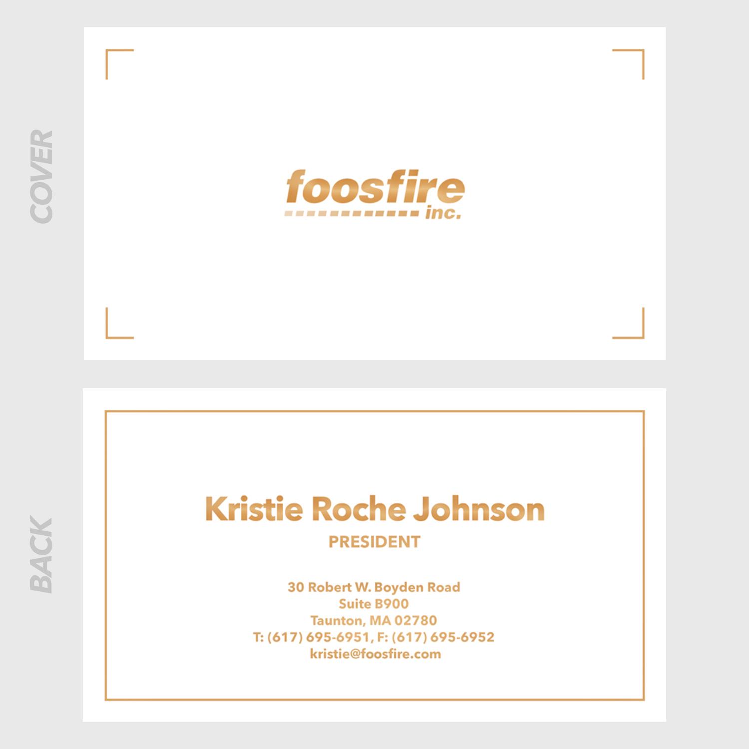 Design de Carte de Visite par emagweb pour Foos Fire, Inc. | Design #20949320