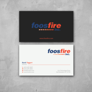 Business Card Design by Srabon55014 for Foos Fire, Inc. | Design: #20962611