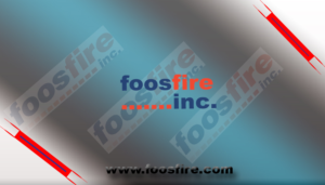 Design de Carte de Visite par faiza 4 pour Foos Fire, Inc. | Design : #20950934