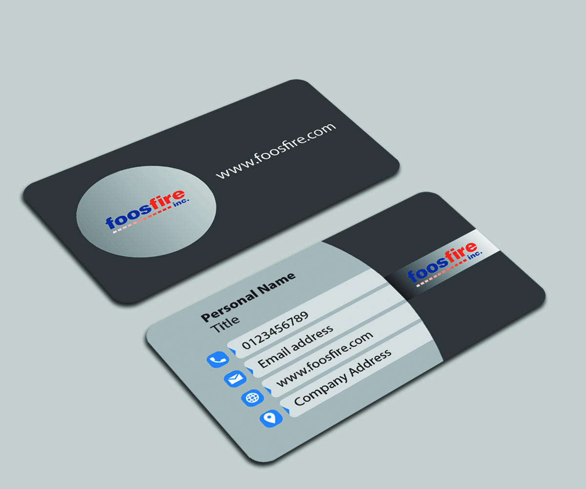 Business Card Design by Profast for Foos Fire, Inc. | Design #20973172