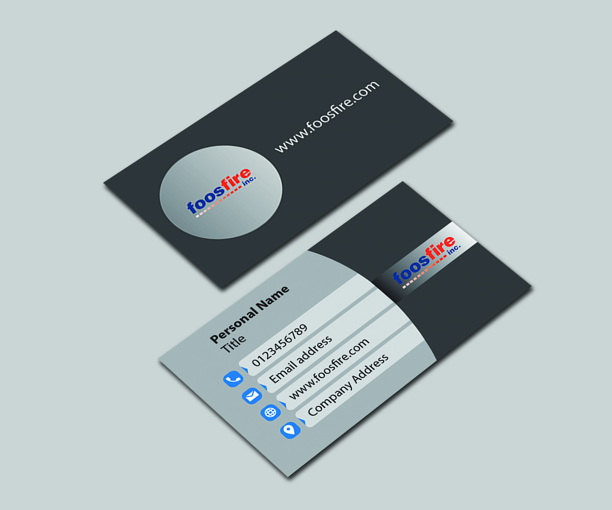 Business Card Design by Profast for Foos Fire, Inc. | Design #20973174