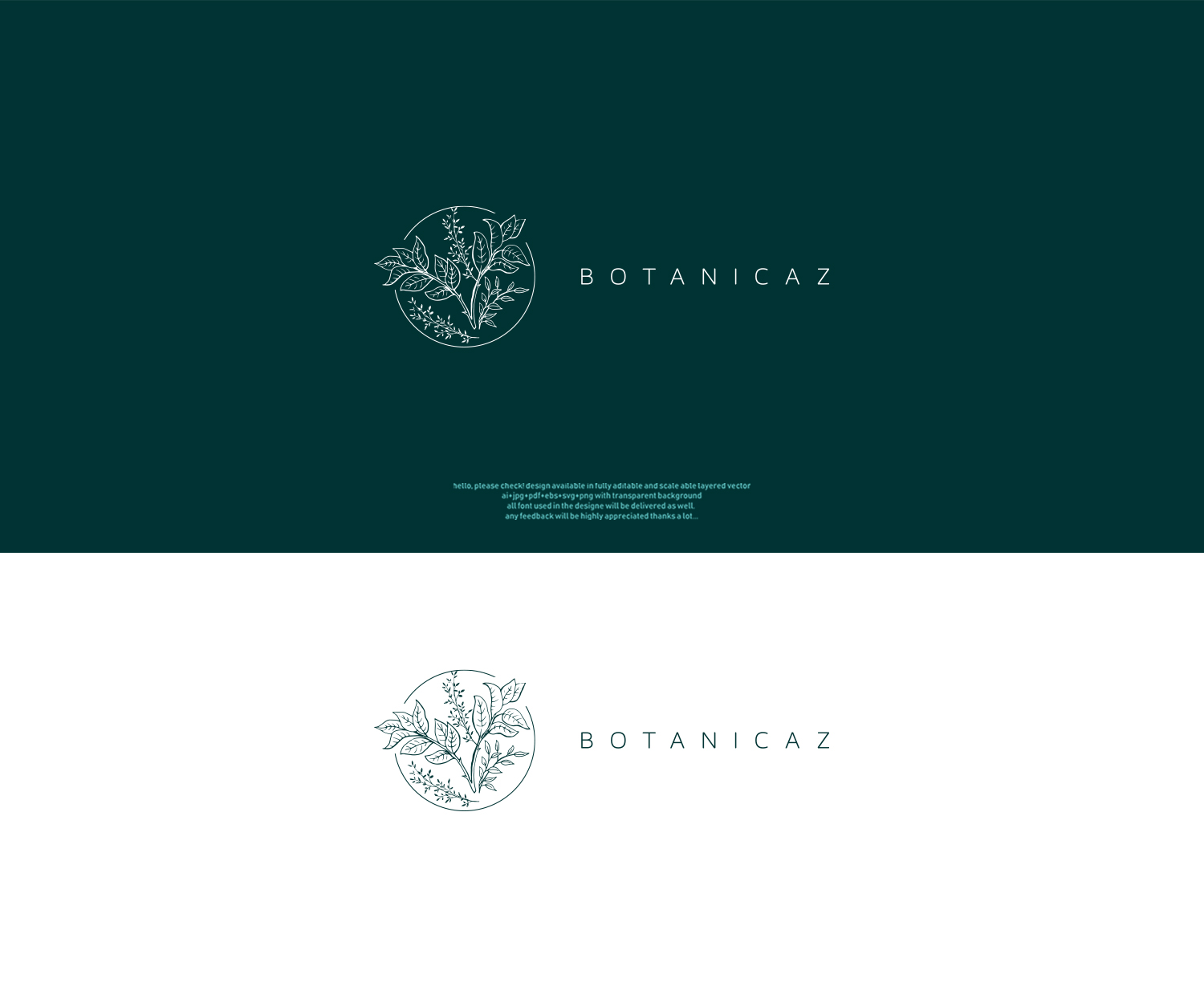 Logo Design by Marvel for Botanicaz LLC | Design #20939960
