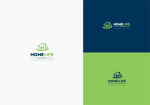 HOME LIFE LOANS | Logo Design by CKS d e s i g n