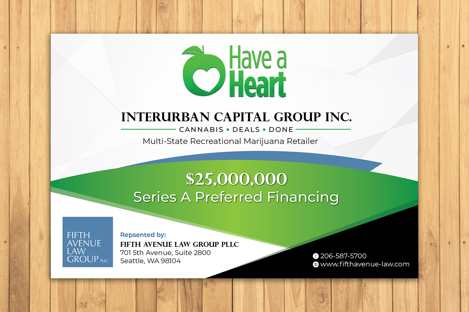 Advertisement Design by Ernest Owusu for Fifth Avenue Law Group | Design #20939527
