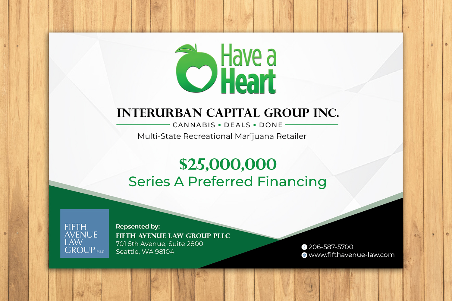 Advertisement Design by Ernest Owusu for Fifth Avenue Law Group | Design #20939610