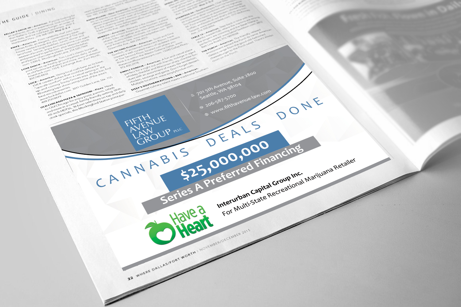 Diseño Publicitario por ecorokerz para Fifth Avenue Law Group | Diseño #20936086
