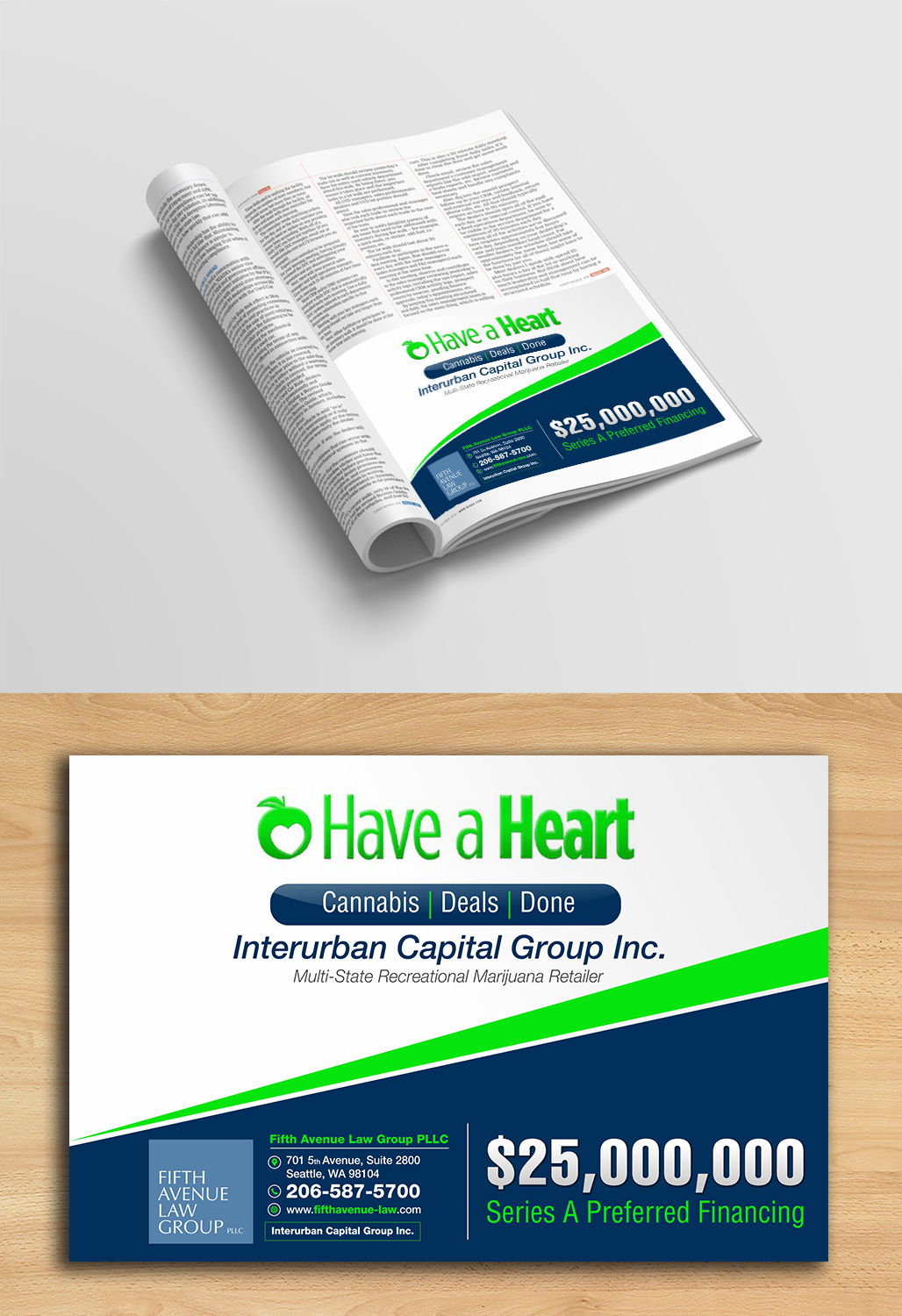 Advertisement Design by ecorokerz for Fifth Avenue Law Group | Design #20936399